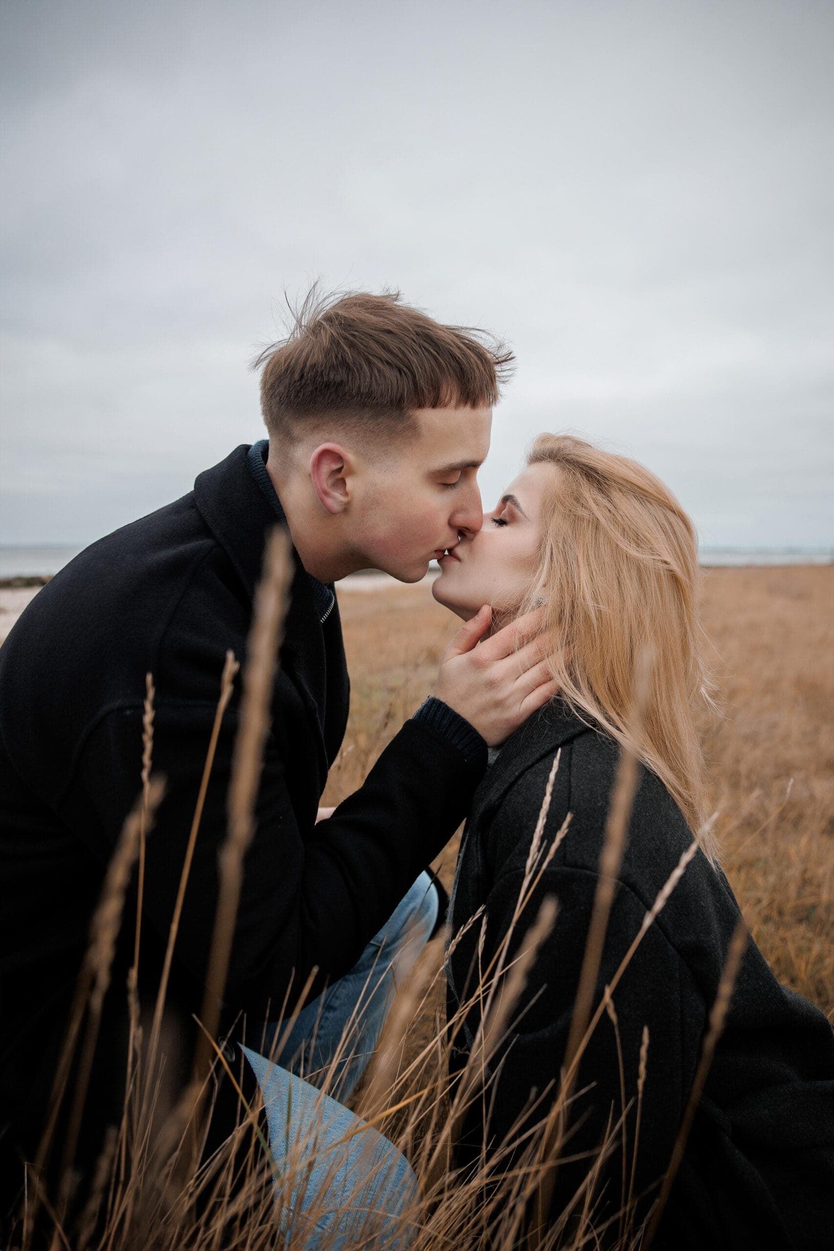 Open fields, wide sky, and two people entirely at ease with one another.