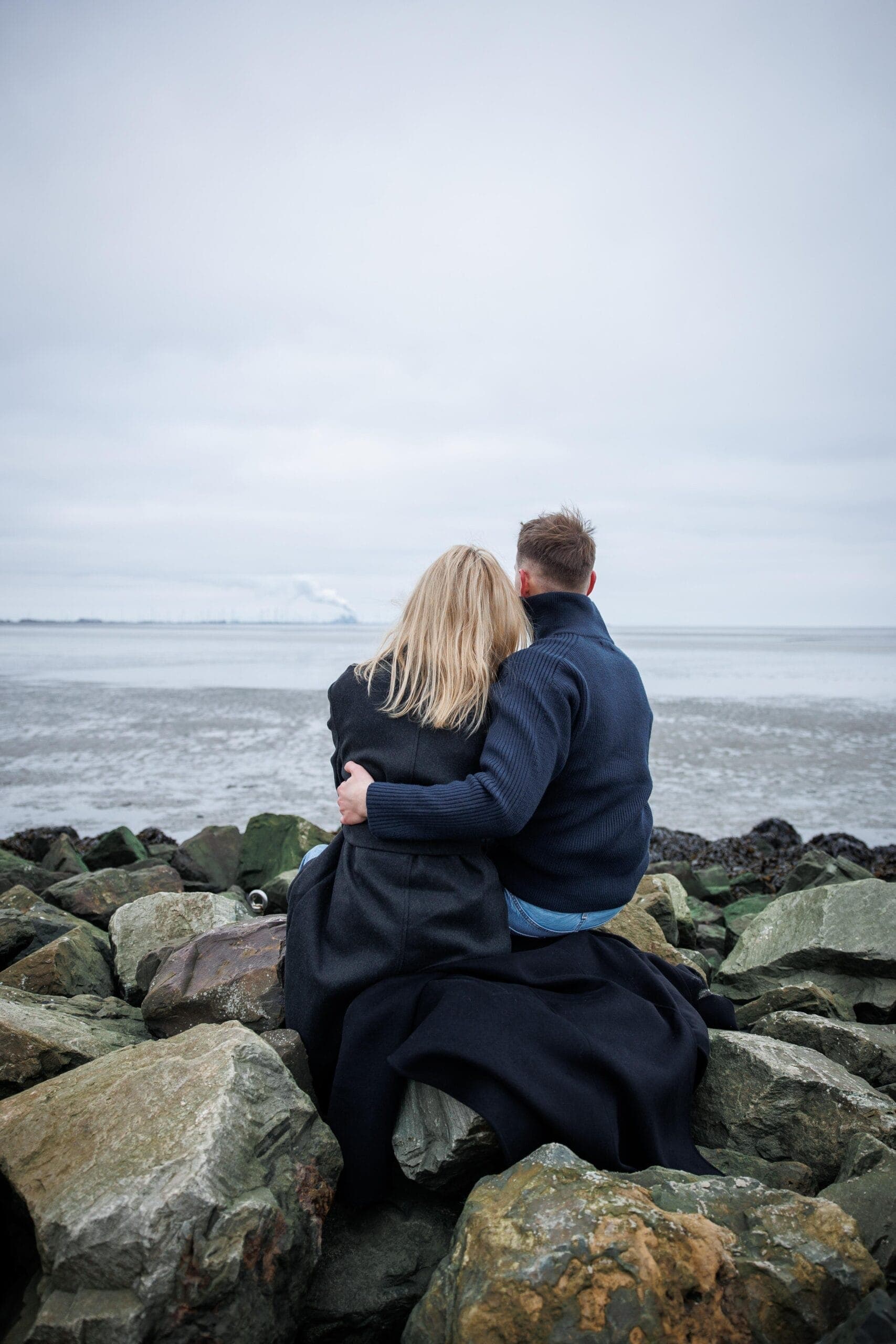 Open fields, wide sky, and two people entirely at ease with one another.