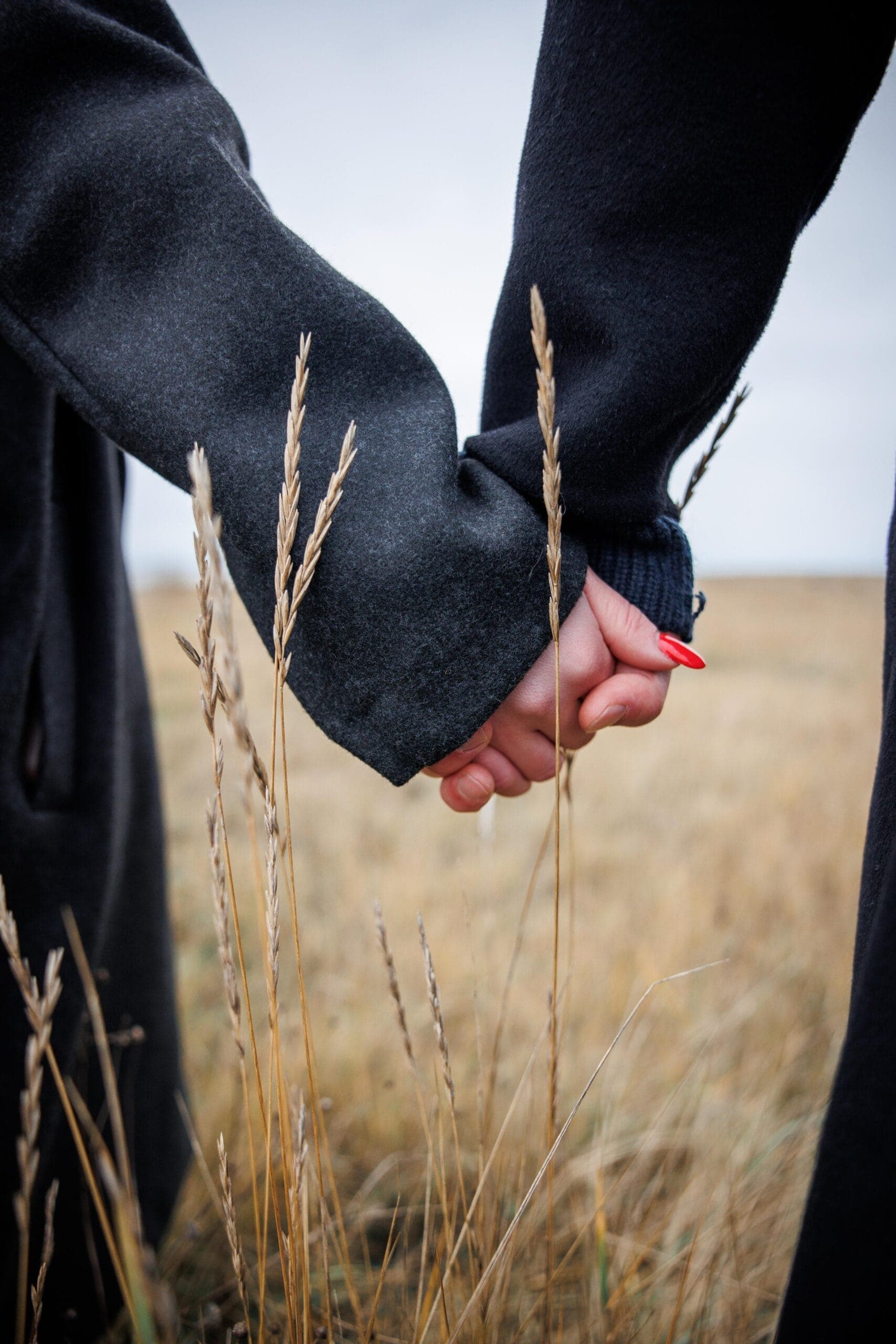 Open fields, wide sky, and two people entirely at ease with one another.