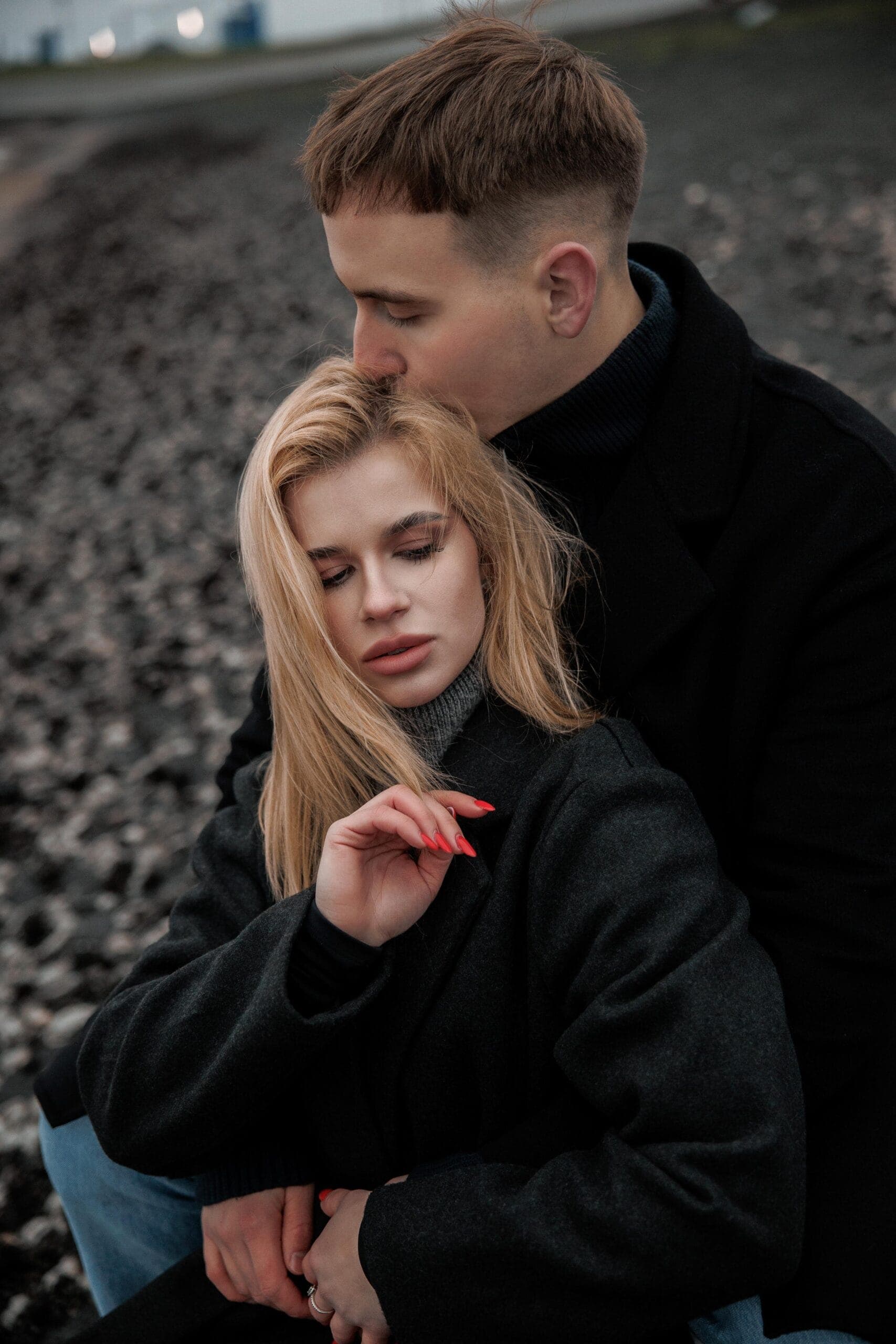 Open fields, wide sky, and two people entirely at ease with one another.