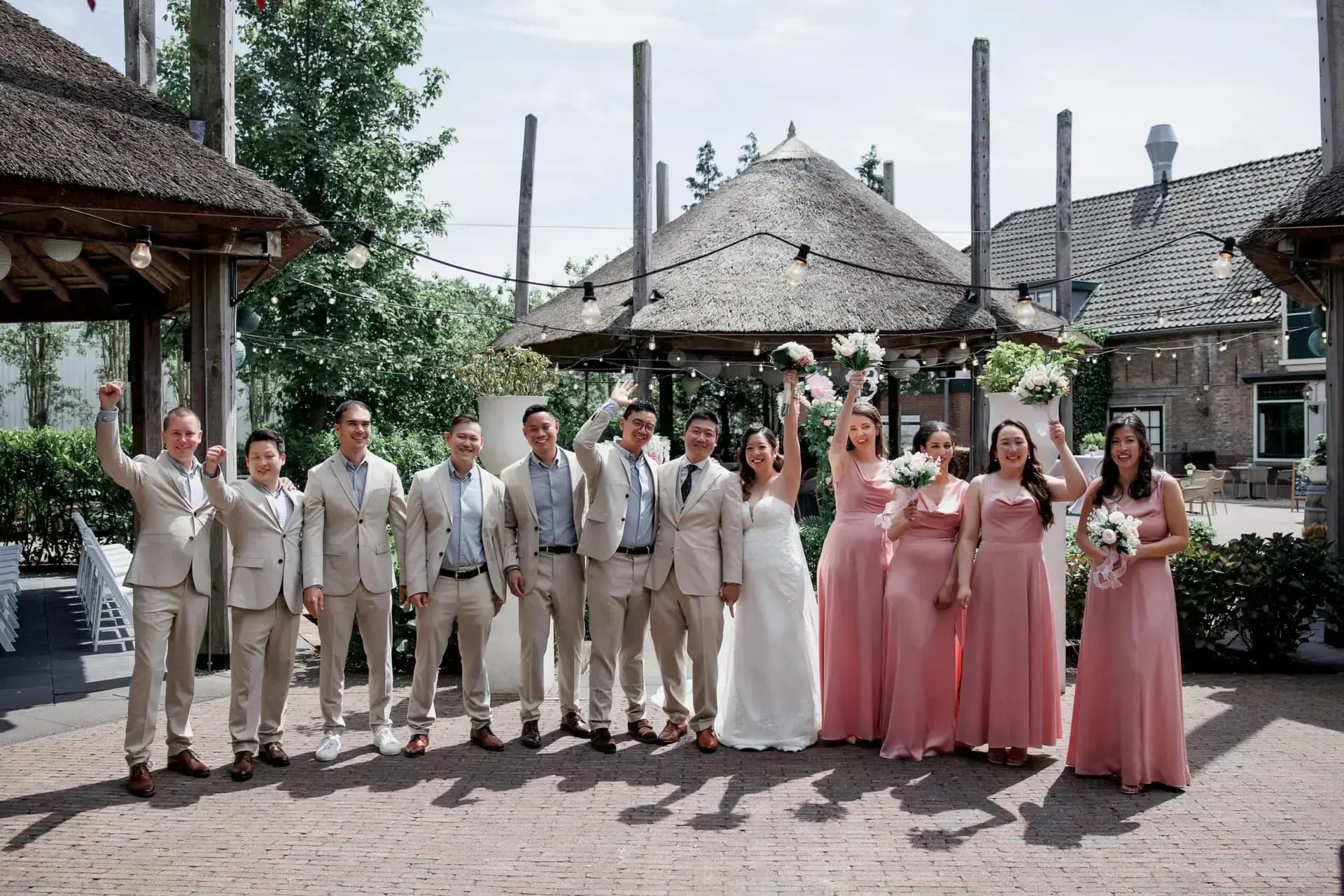 A joyful day where every detail was made for the two of them.