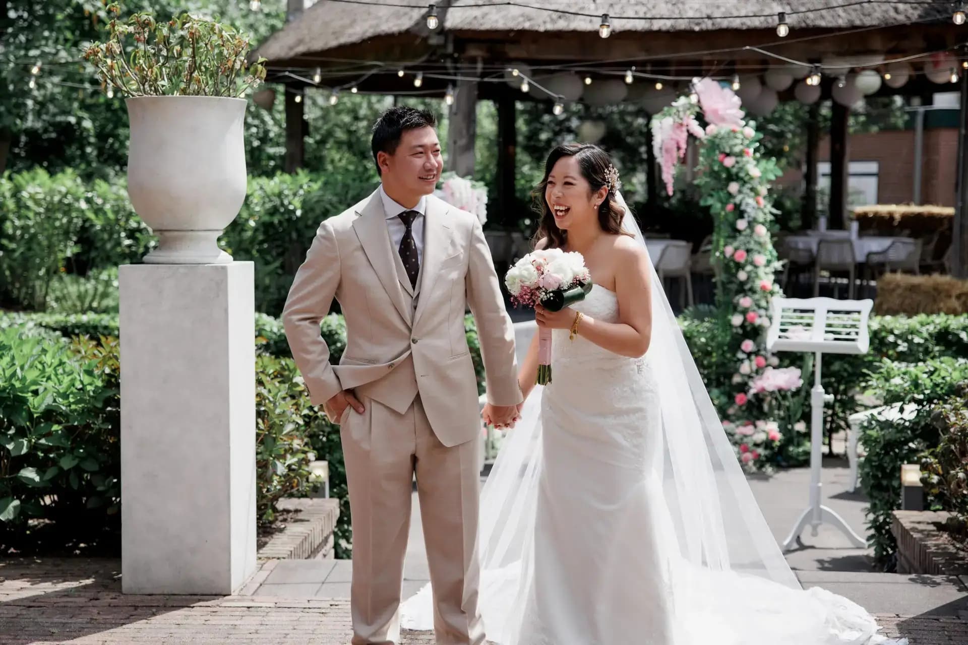 A joyful day where every detail was made for the two of them.