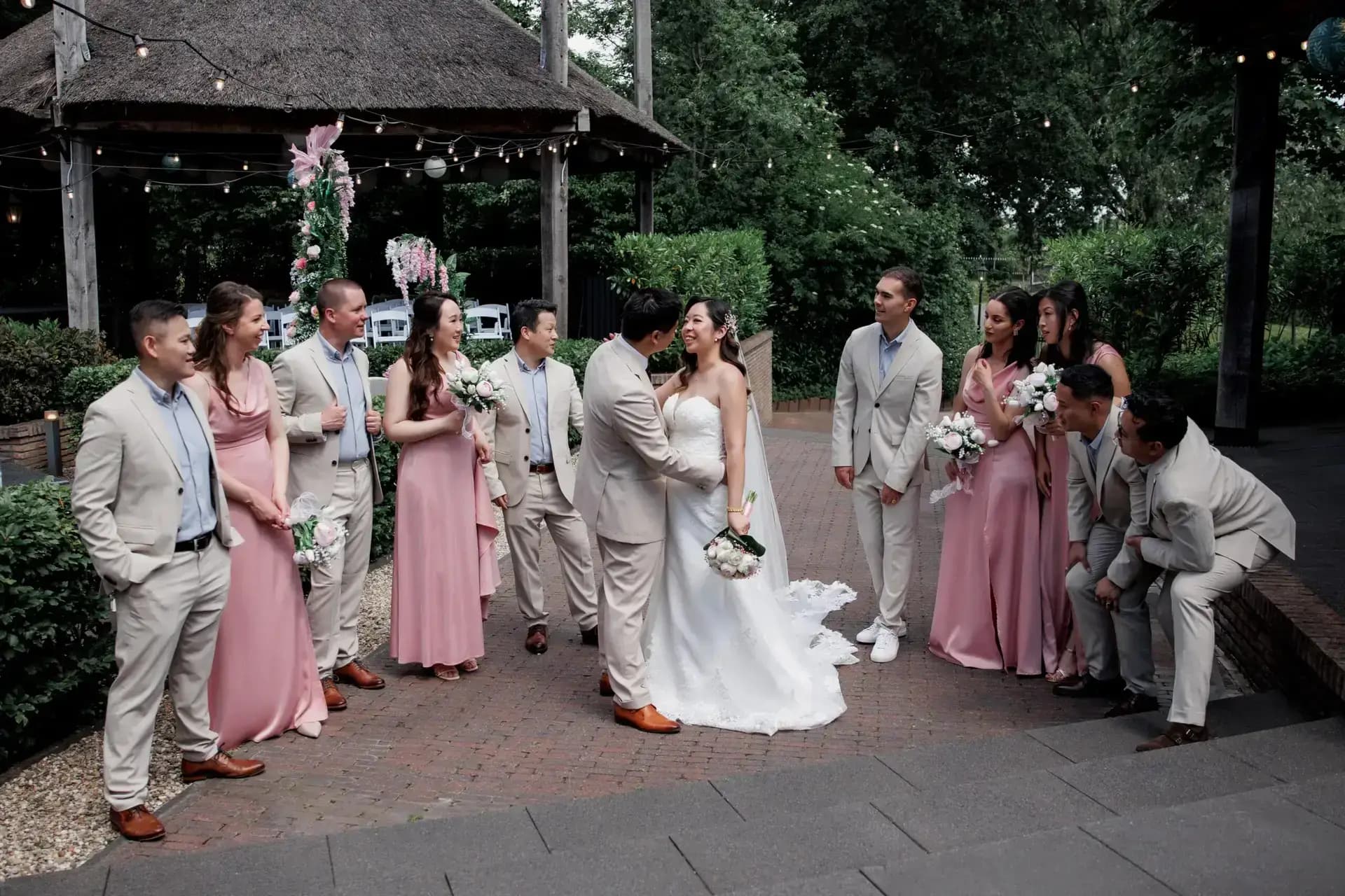 A joyful day where every detail was made for the two of them.