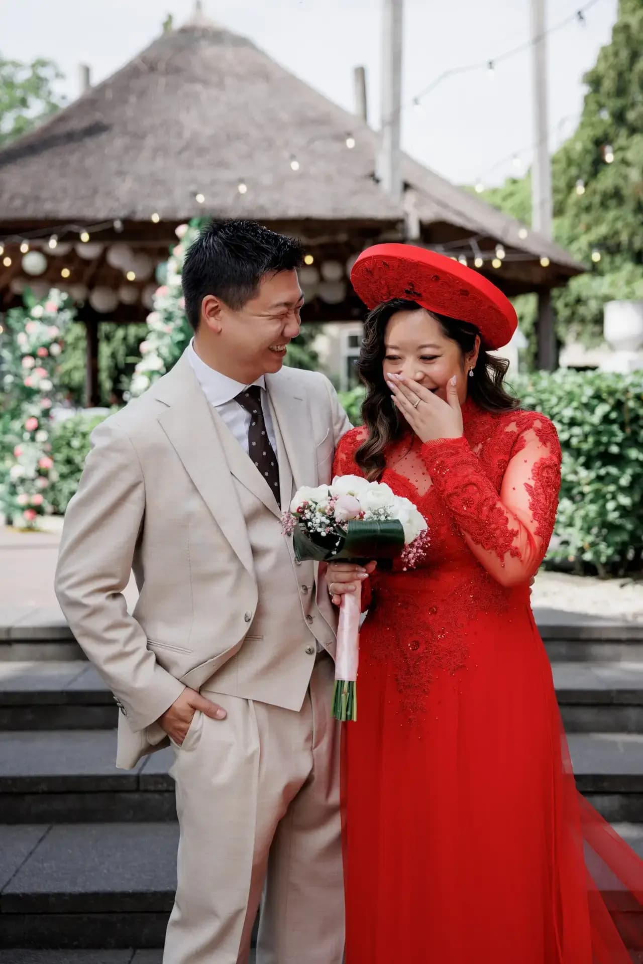 A joyful day where every detail was made for the two of them.