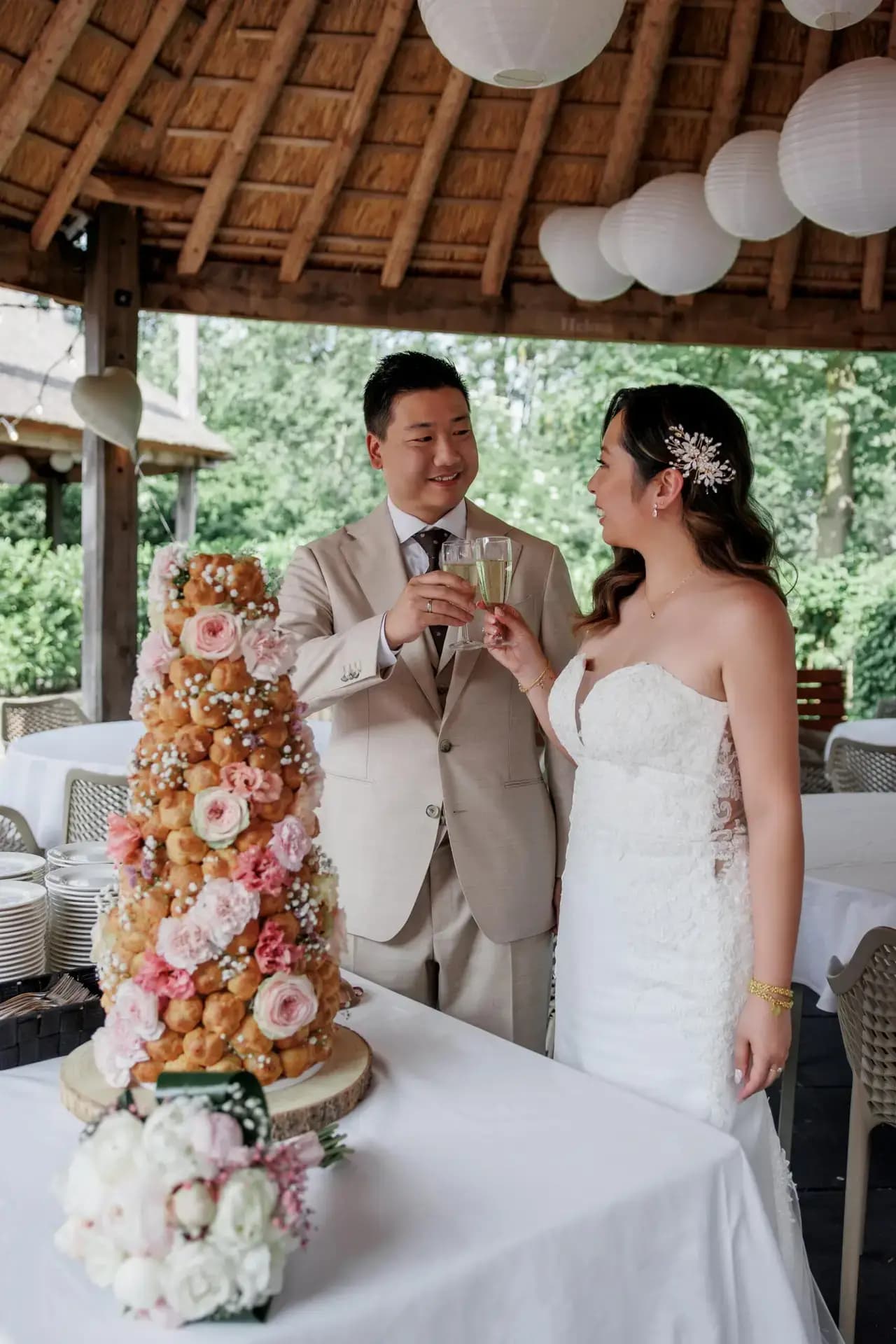 A joyful day where every detail was made for the two of them.