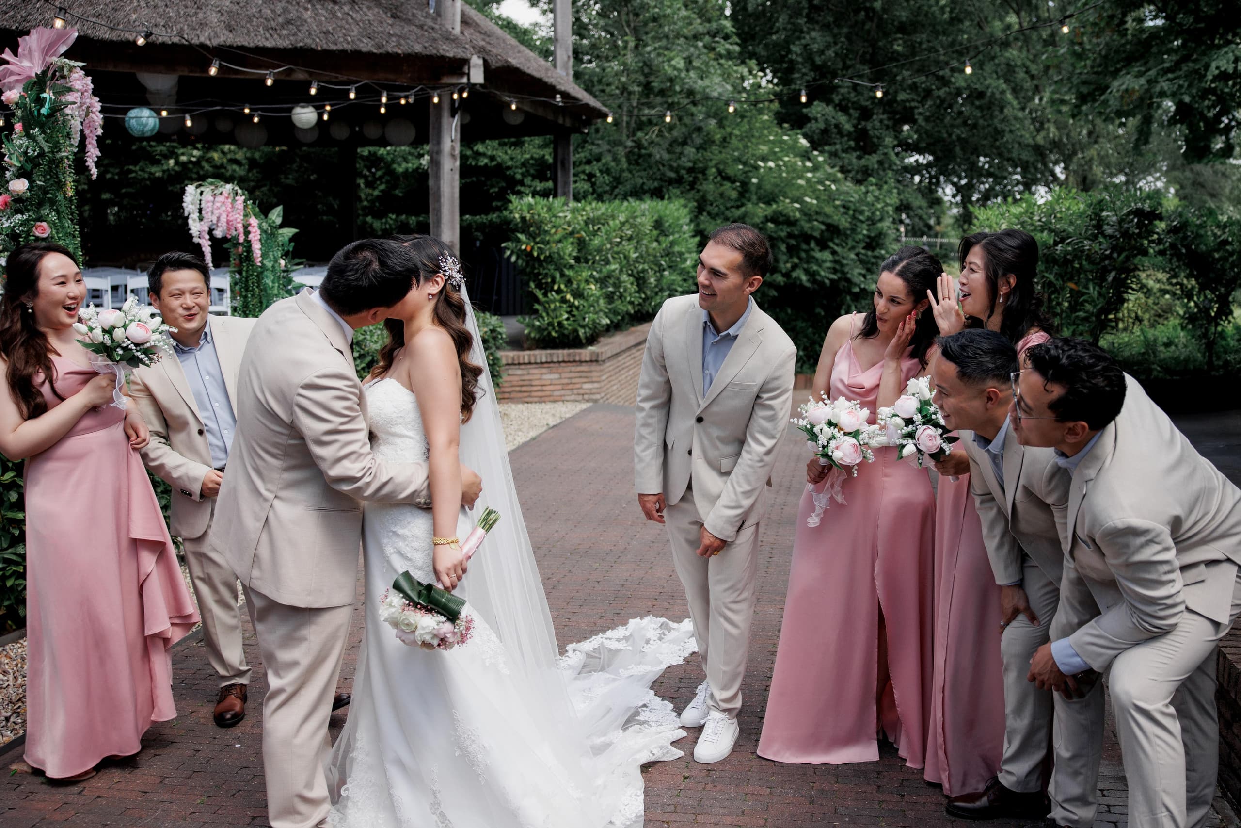 A joyful day where every detail was made for the two of them.