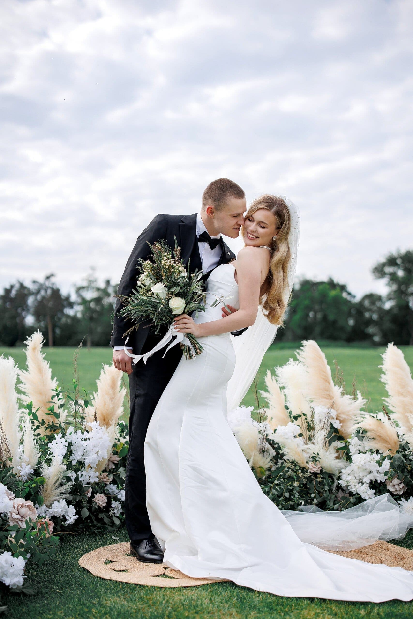 An intimate ceremony where every glance felt unhurried and sincere.