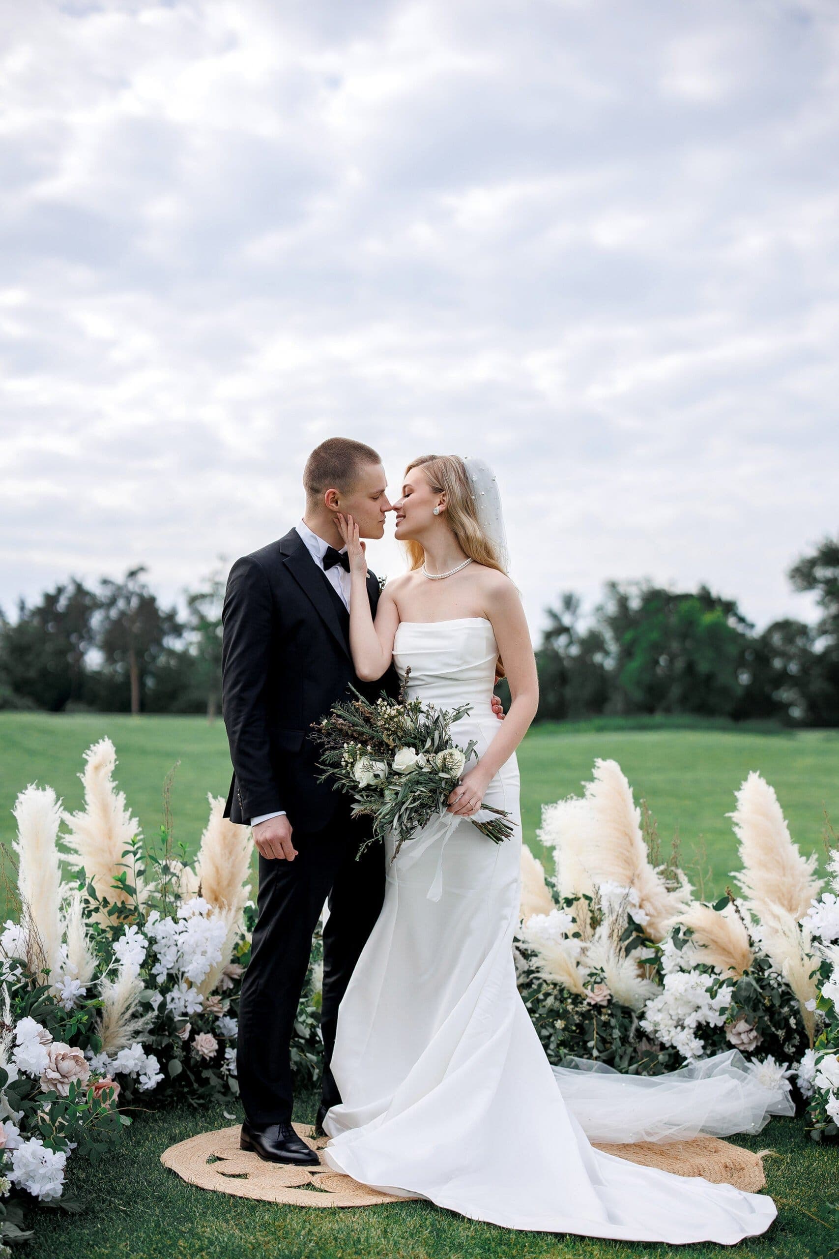 An intimate ceremony where every glance felt unhurried and sincere.