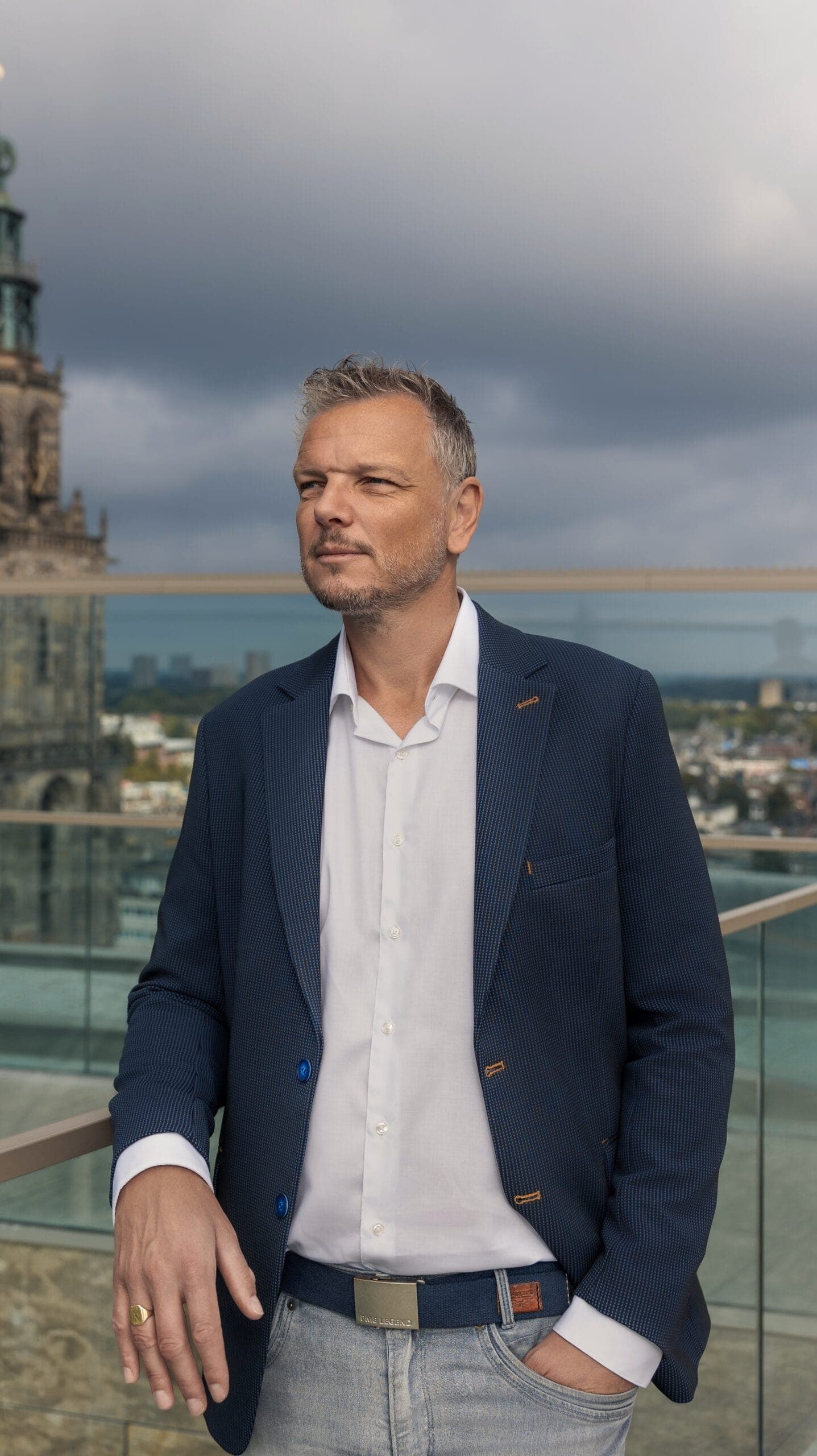 Business photography Groningen: entrepreneur with professional presence