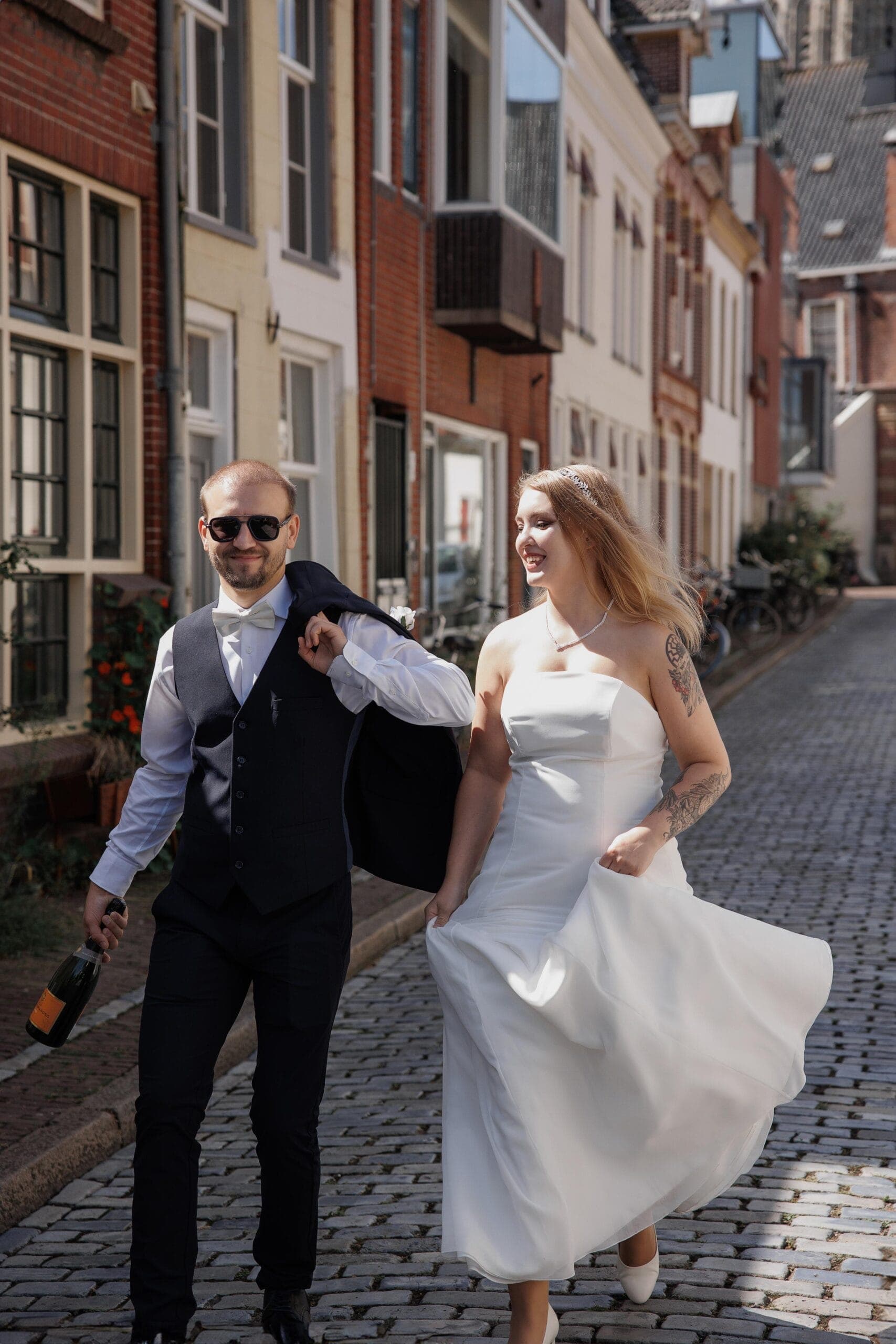 The old streets of Groningen held the day with calm and character.
